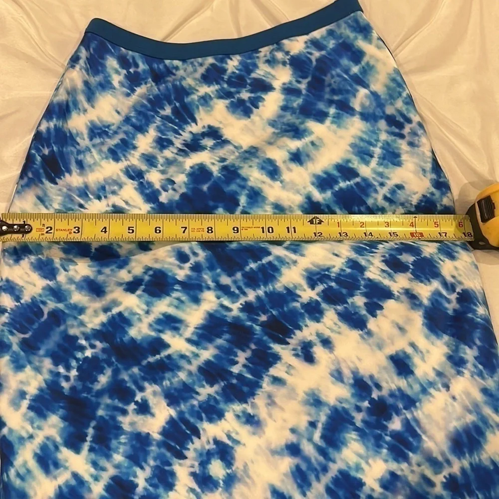 NWOT CAMI TIE DYE SILK SKIRT SIZE XXS - Picture 6 of 8